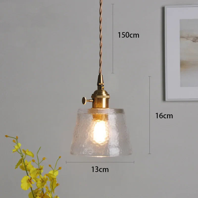 Runde Hangelampe mit weichem warmweißem Licht
