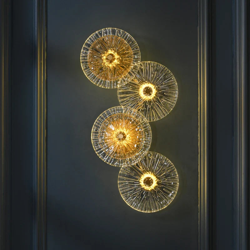 LED Glass Wall Mounted Light