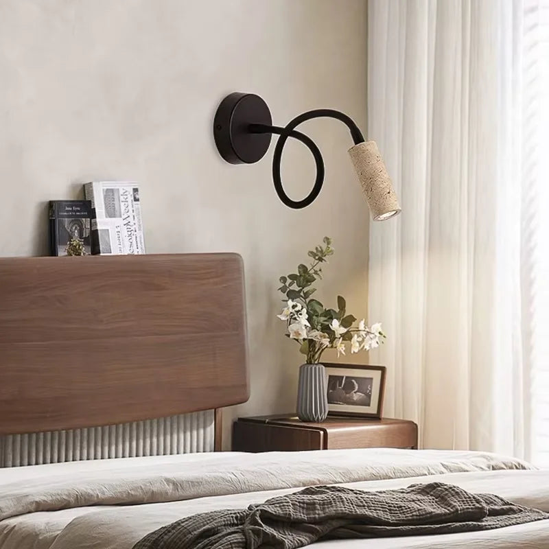 LED Reading Wall Light Simple Adjustable Living Room Bedroom Bedhead Study Office Wall Hanging Lights French Hose Lighting Lamps