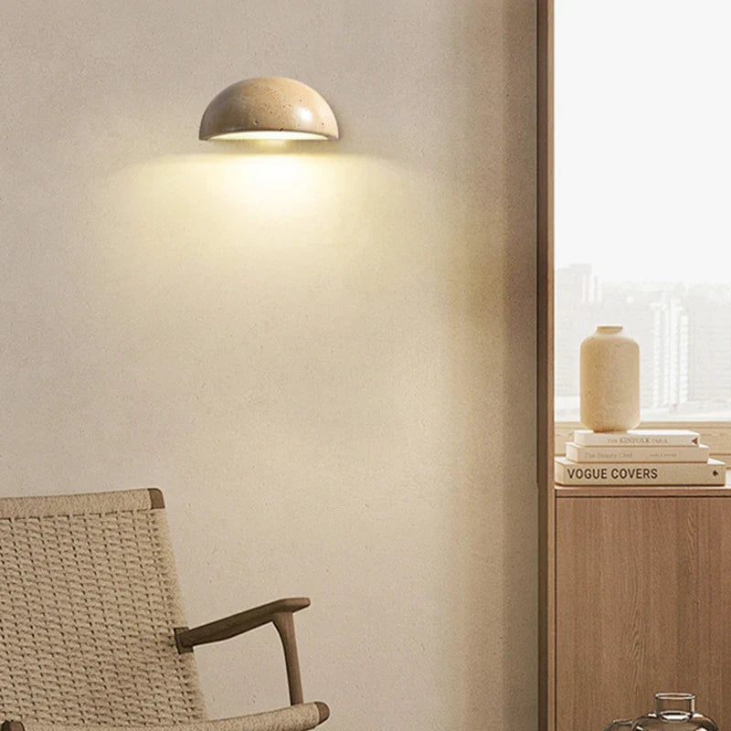 Modern Mini LED Wall Light Natural Stone Sconce Bedroom Stairs Aisle Atmosphere Wall Lamp Good Packaging