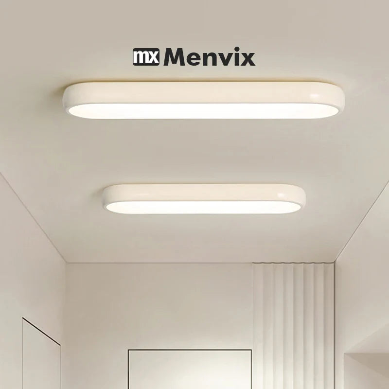 Modern Minimalist Long Corridor Nordic Creative Ultra-thin Foyer Balcony Adjustable Ceiling light For Entering The Wardrobe