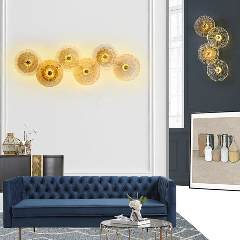 LED Glass Wall Mounted Light