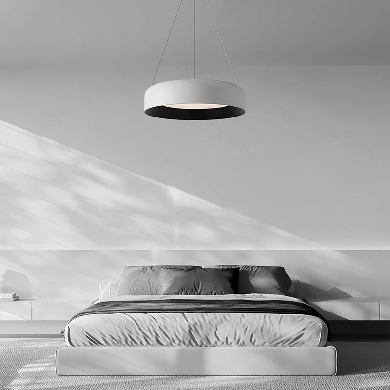 Modern LED Ring Pendant Light – Minimalist Circular Ceiling Lamp