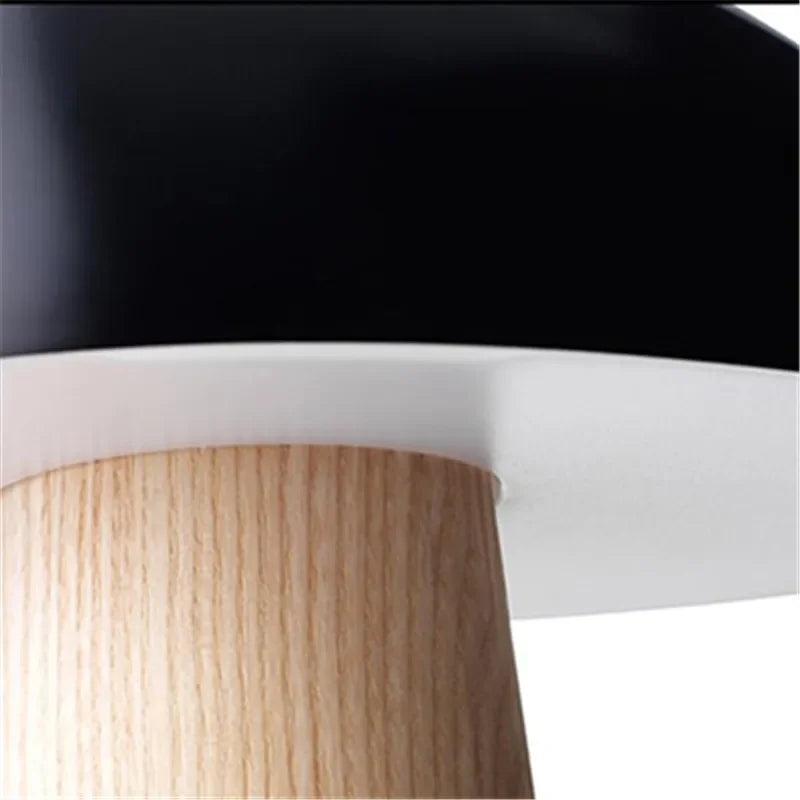 Danish Designer Resin Table Lamp for Bedroom Hotel Bedside Atmosphere LED Desk Modern Mushroom Shaped Lighting Indoor Decor
