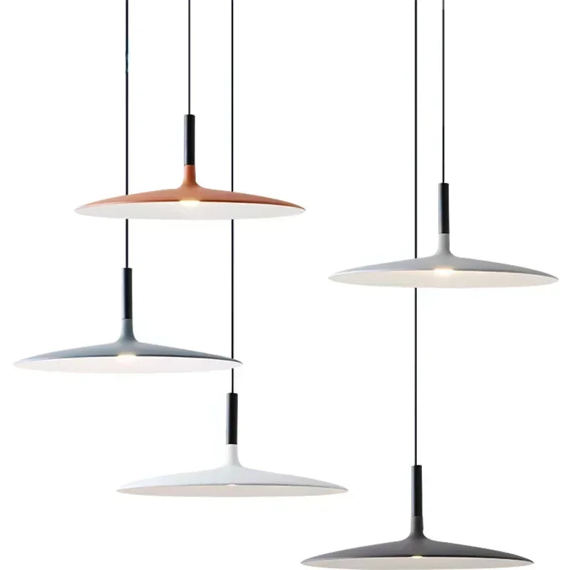 Modern UFO Pendant Light LED – Nordic Industrial Designer Lamp for Dining Room, Kitchen & Bar