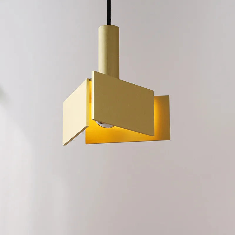 Minimalist Designer Industrial Style Pendant Light Bauhaus Niche Model Room Foyer Hallway Bedroom Bedside Lamp