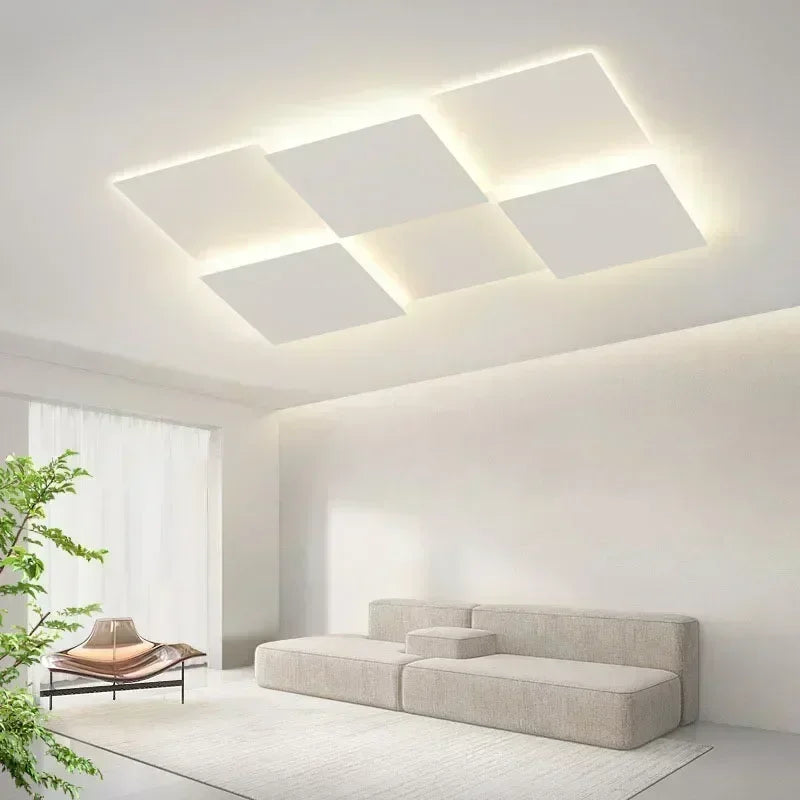 Nordic Minimalist Cream Style LED Ceiling Lamp Restaurant Bedroom Kitchen Island Chandelier Modern Home Decor Lighting Fixture