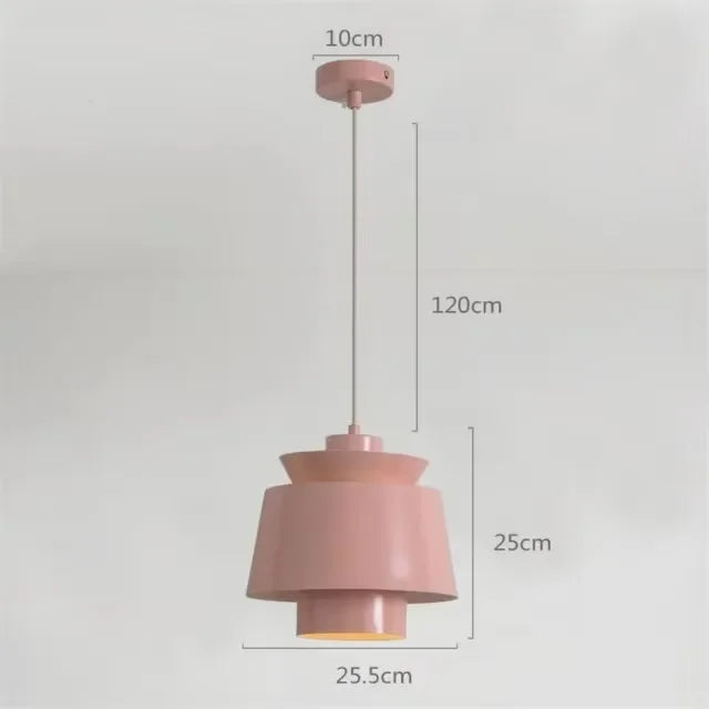 Macaron Nordic Pendant Light – Modern Minimalist Hanging Lamp