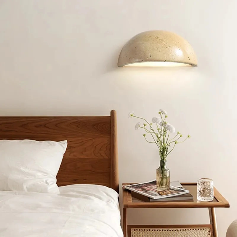 Modern Mini LED Wall Light Natural Stone Sconce Bedroom Stairs Aisle Atmosphere Wall Lamp Good Packaging