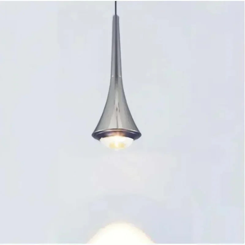 Nordic Luxury Cone Pendant Light – Modern Dimmable Kitchen & Dining Lamp
