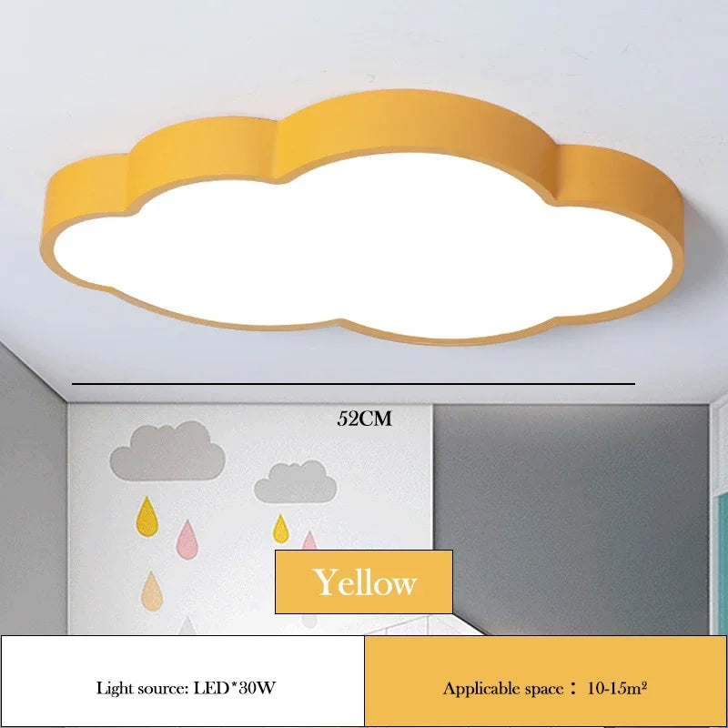 Italy Designer Cartoon Cloud Pendant Lamp Kindergarten Classroom Corridor Dance Room Chandelier Girls Boy Bedroom Decor Lighting