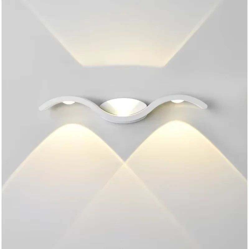 9W/15W LED Wall Light Garden Wall Lamp IP65 Outdoor Waterproof Lamp Fixture House Decoration Lighting Corridor Aisle Light