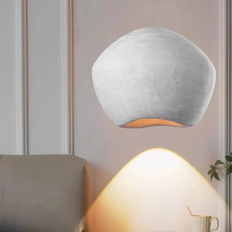 New Look Wabi-Sabi Art Pendant Lamp Lustre Restaurant Chandelier Homestay Decor Bedroom Loft Suspension Ceiling Light Fixture