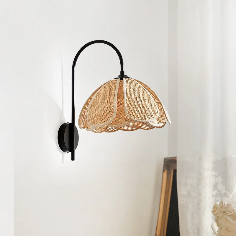 Modern Rattan Pendant Light Set – 3 & Single Hanging Ceiling Lamps