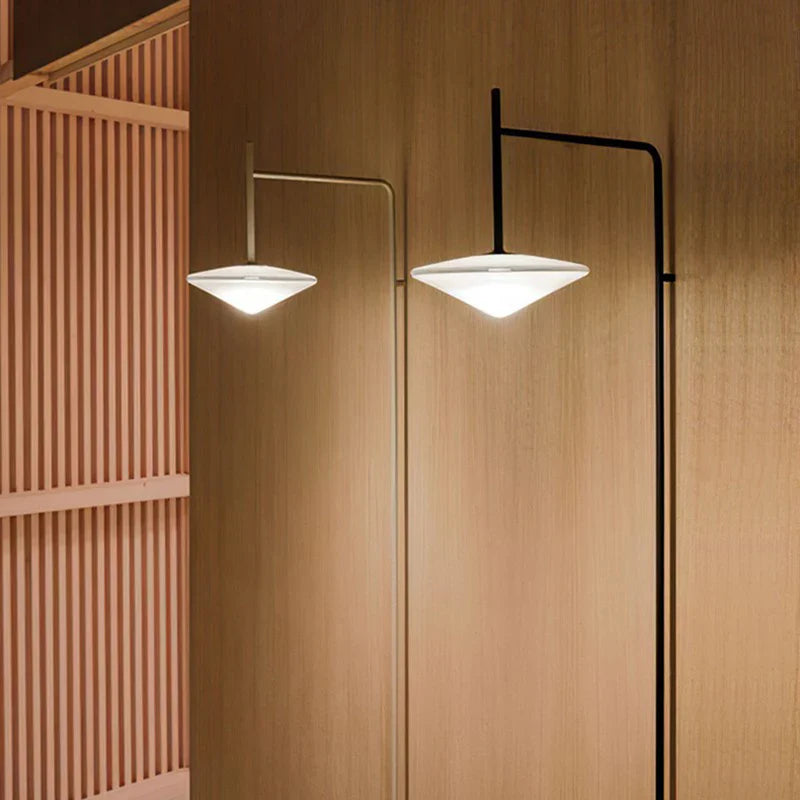 Minimalist Wall Light White Glass With Plug For Parlor Bedroom Study Lighting Fixtures G9 Bulb