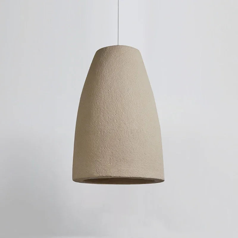 Wabi-Sabi Resin Pendant Light – Modern Japanese Hanging Lamp for Kitchen Island, Bedroom & Living Room