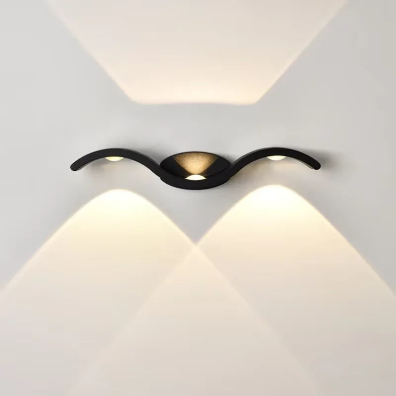 9W/15W LED Wall Light Garden Wall Lamp IP65 Outdoor Waterproof Lamp Fixture House Decoration Lighting Corridor Aisle Light