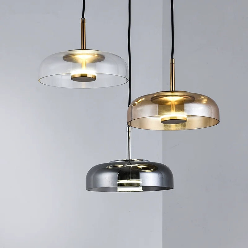 Luxury Glass Pendant Light – Modern Nordic Hanging Lamp for Dining & Kitchen