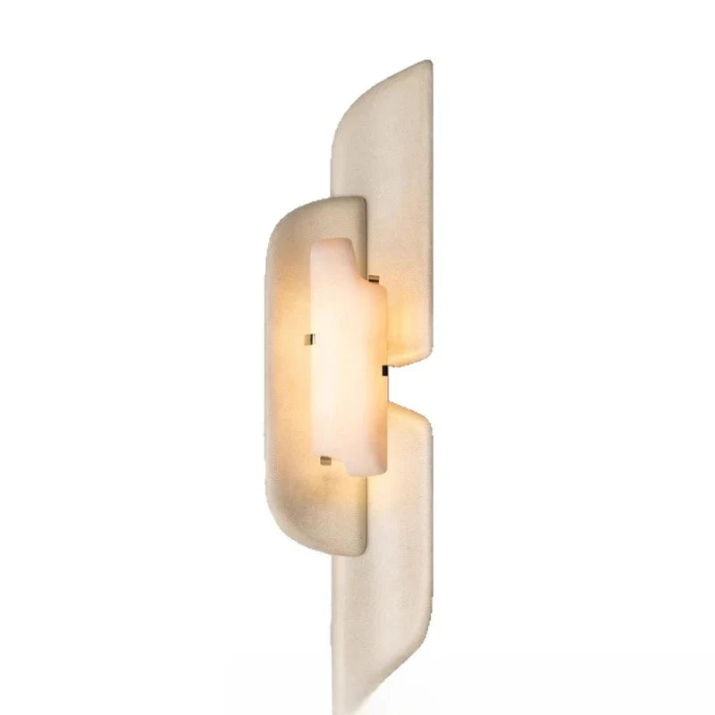 Nordic Marble Acrylic Wall Lamp – Modern Up & Down LED Wall Light