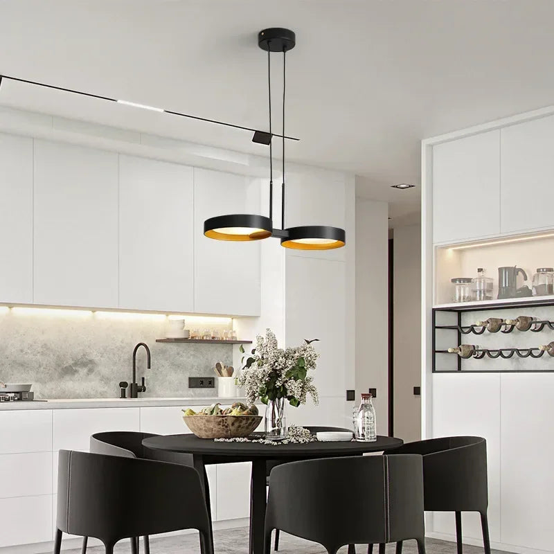 Modern Metal Acrylic Lustre Led Chandelier for dining table Living Room Decor Wall Lamp House Appliance Lighting lustre