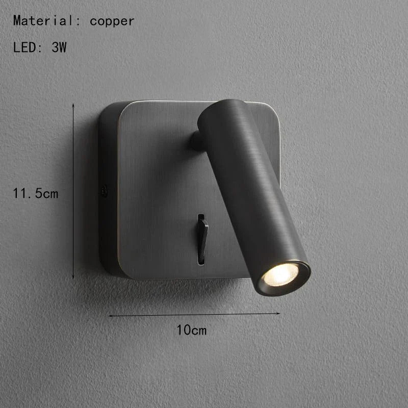 Adjustable LED Wall Reading Light – Modern Directional Sconce