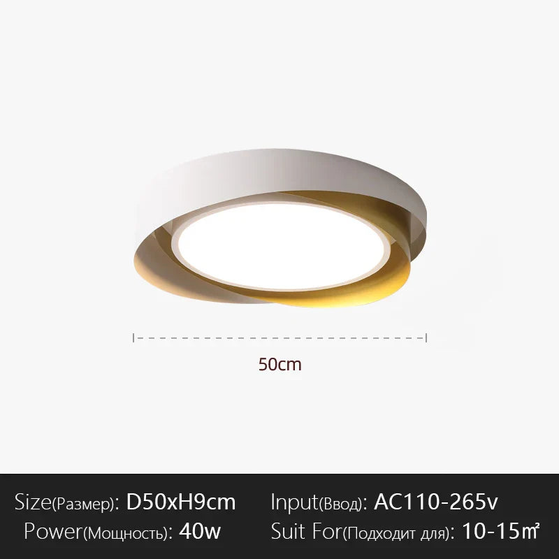 Modern Ceiling Lights LED Round Design | Flush Mount