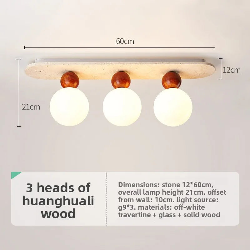 Wabi-sabi Wooden Fixture E27 Milky Glass Ball Art Hand-Knitted LED Pendant Lights Lamp for Restaurant Home Decoration Chandelier