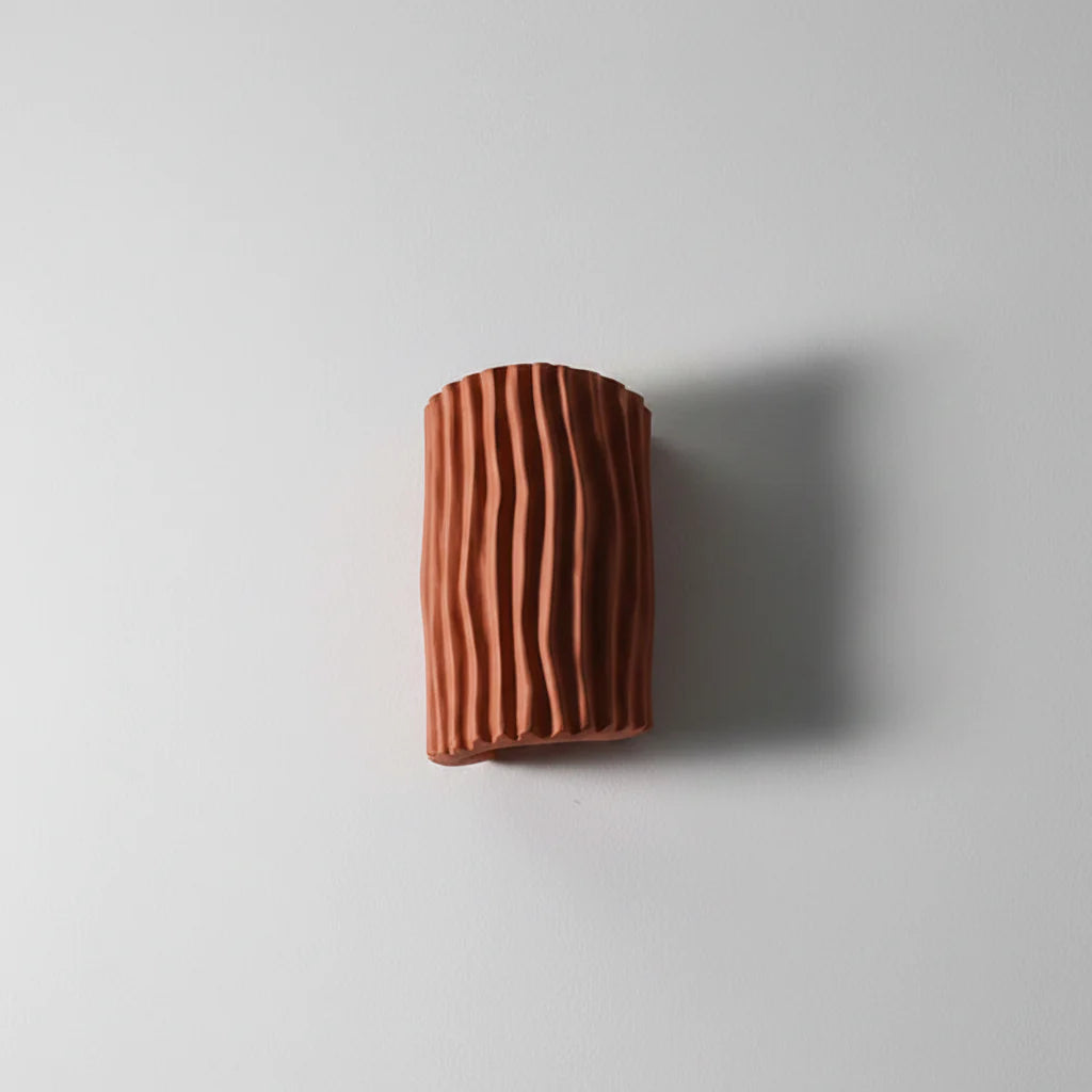 Modern Textured Wall Light – Up & Down LED Ambient Wall Lamp