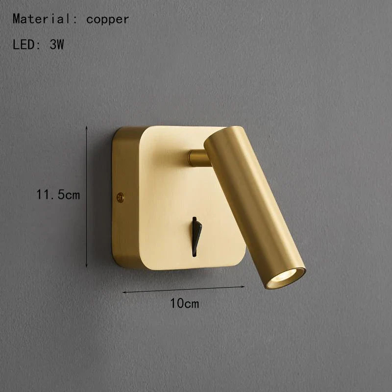 Adjustable LED Wall Reading Light – Modern Directional Sconce