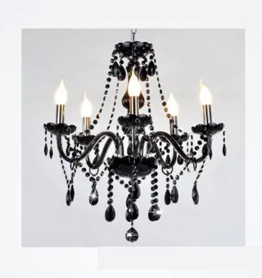Modern K9 crystal chandeliers ceiling lights Black gray lustre crystal Living dinning room light ceiling indoor home furniture