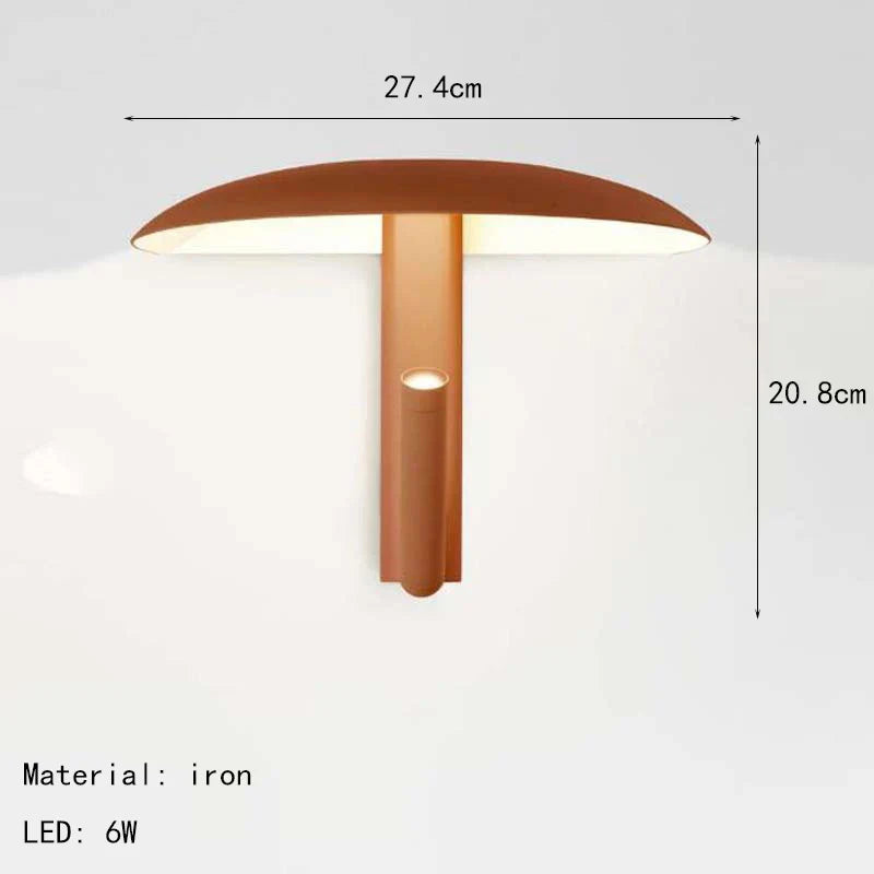 Modern Bedside Wall Lamp with Reading Light – Dual LED Wall Sconce