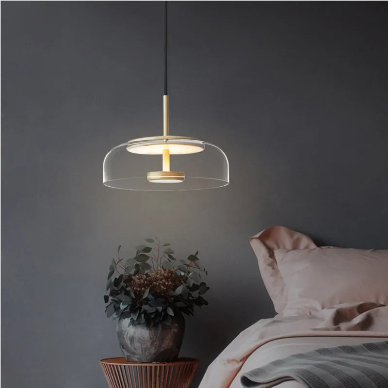 Luxury Glass Pendant Light – Modern Nordic Hanging Lamp for Dining & Kitchen