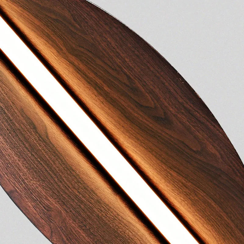 Modern Oval LED Wall Light – Sculptural Ambient Sconce