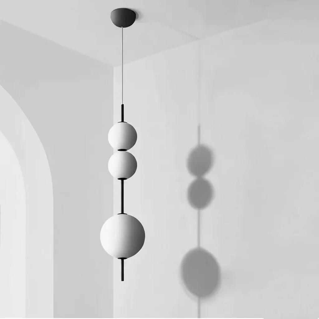 Modern Minimalist Hanging Ball Pendant Light – Multi Sphere Ceiling Lamp