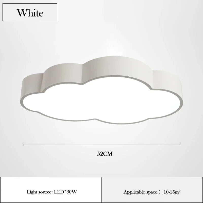 Italy Designer Cartoon Cloud Pendant Lamp Kindergarten Classroom Corridor Dance Room Chandelier Girls Boy Bedroom Decor Lighting