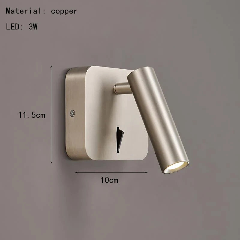 Adjustable LED Wall Reading Light – Modern Directional Sconce