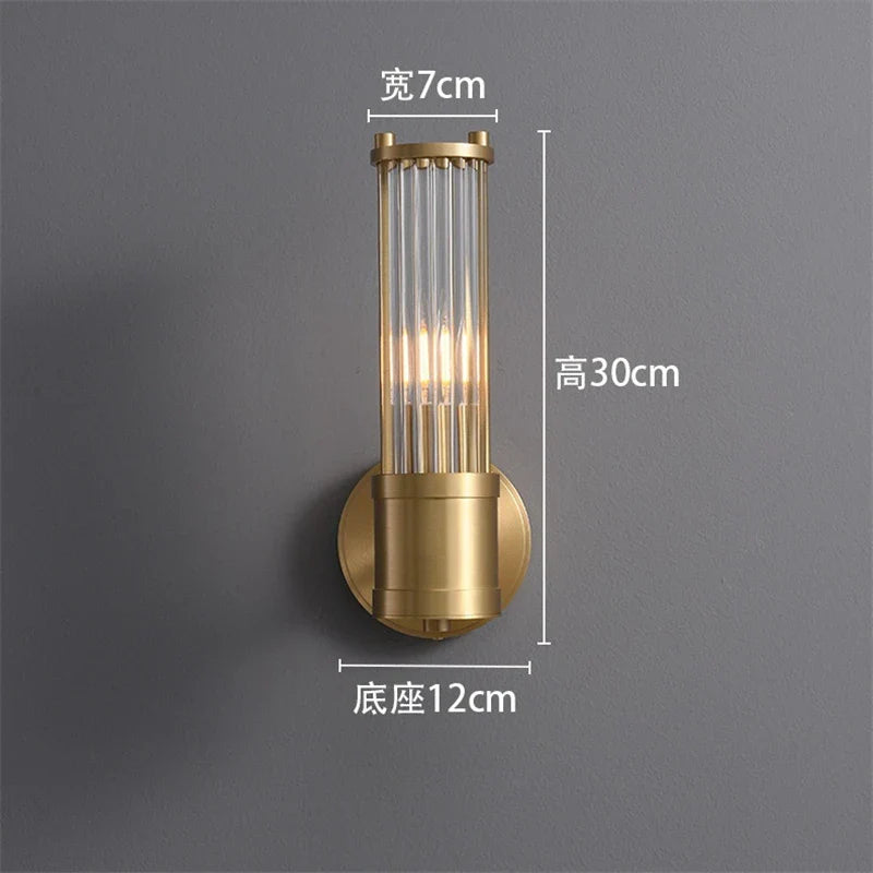 Modern Crystal LED Wall Lights Luxury Art Living Room Bedroom Bedside Corridor Dining Room Lighting Decoration Indoor Wall Lamps