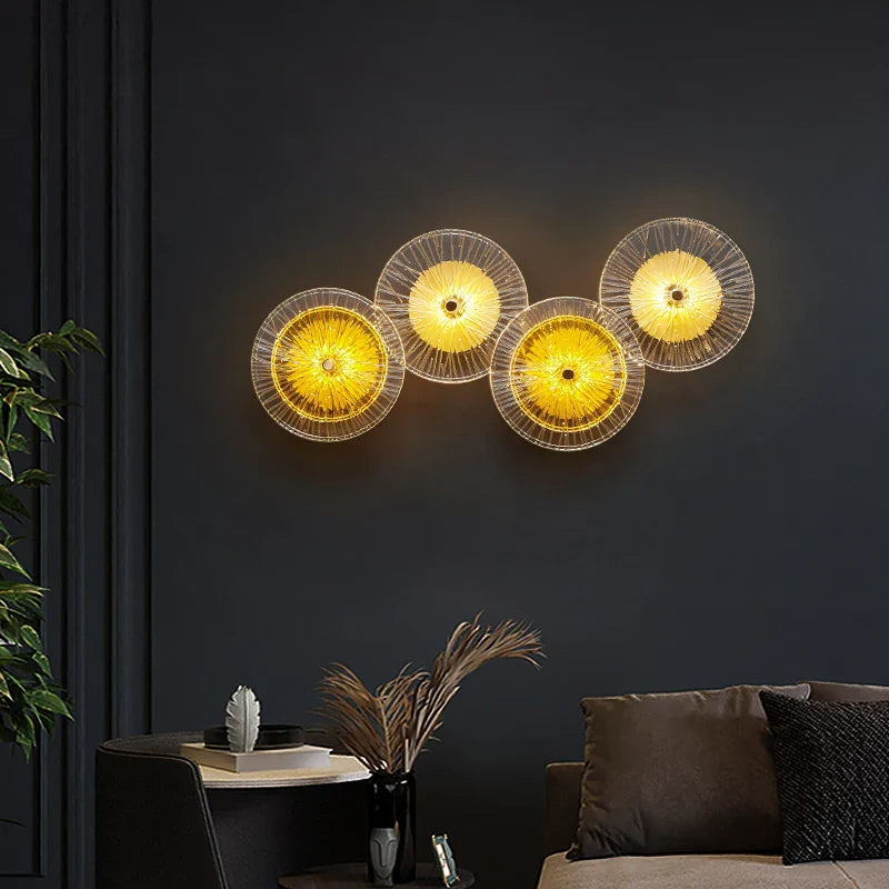 LED Glass Wall Mounted Light