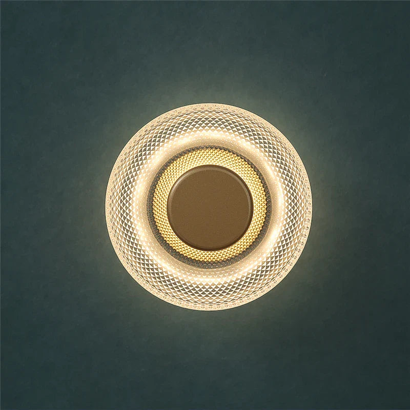 Modern Colored Glass Wall Lamps Nordic Led Lighting Bowl Hanging Sconces Living Bedroom Bedside Lamp Indoor Decor Light Fixtures