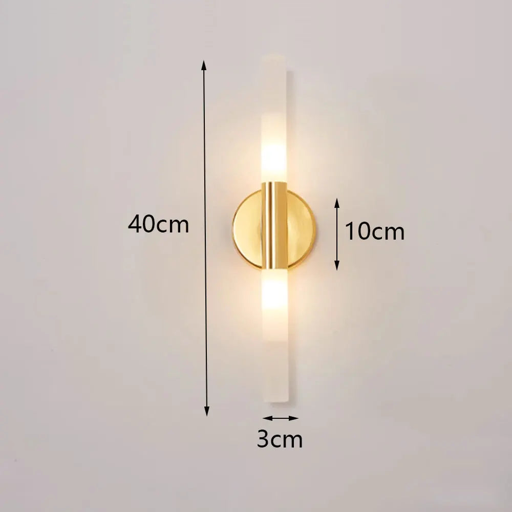 Modern Crystal LED Wall Light – Luxury Bubble Effect