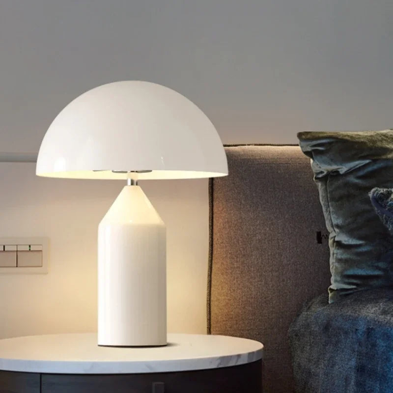 Nordic Creative Mushroom LED Desk Lamp Eye Protection Living Room Study Hotel Bedroom Bedlight Art Light Interior Decor Lighting