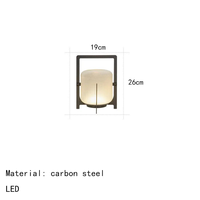 Modern Outdoor Lantern Floor Lamp – Minimalist Garden LED Light