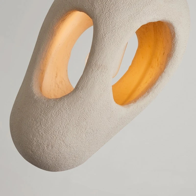 Wabi Sabi Porous Pendant Light – Contemporary Organic Hanging Lamp