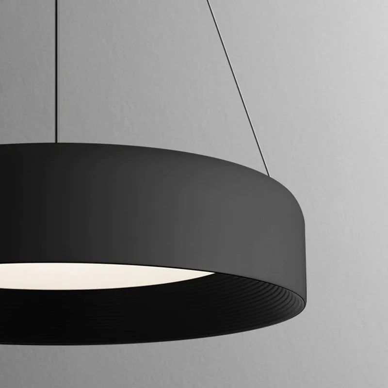 Modern LED Ring Pendant Light – Minimalist Circular Ceiling Lamp