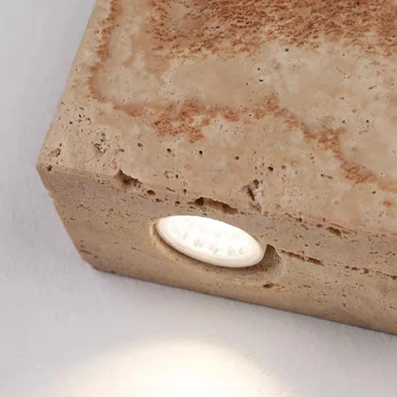 Modern Stone Wall Light – Minimalist Up & Down LED Wall Lamp