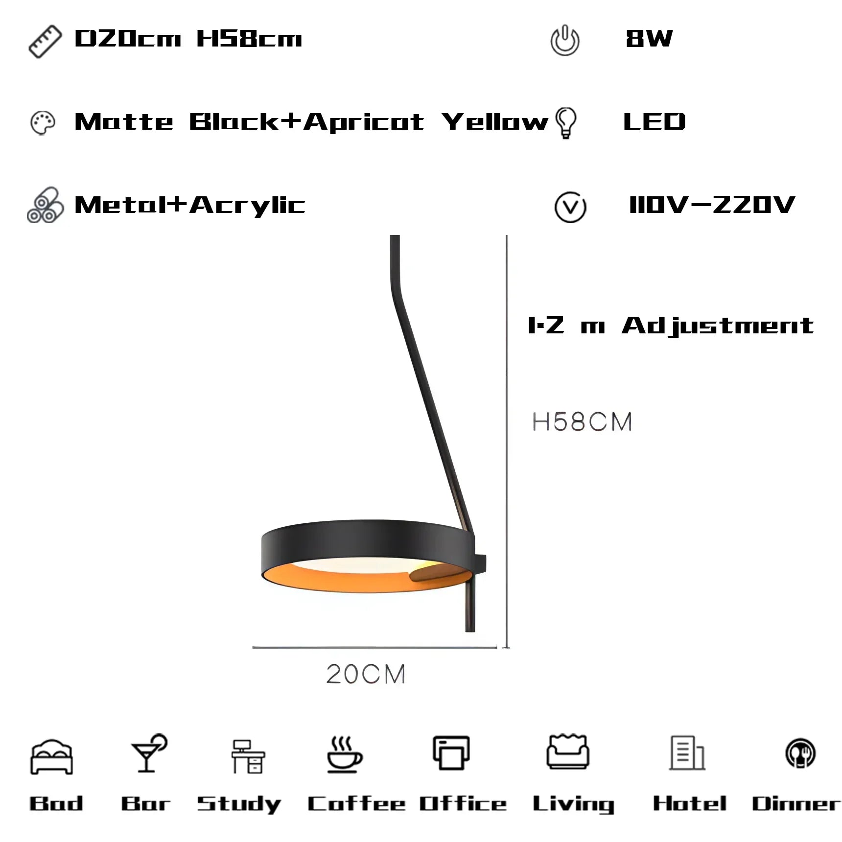 Modern Metal Acrylic Lustre Led Chandelier for dining table Living Room Decor Wall Lamp House Appliance Lighting lustre