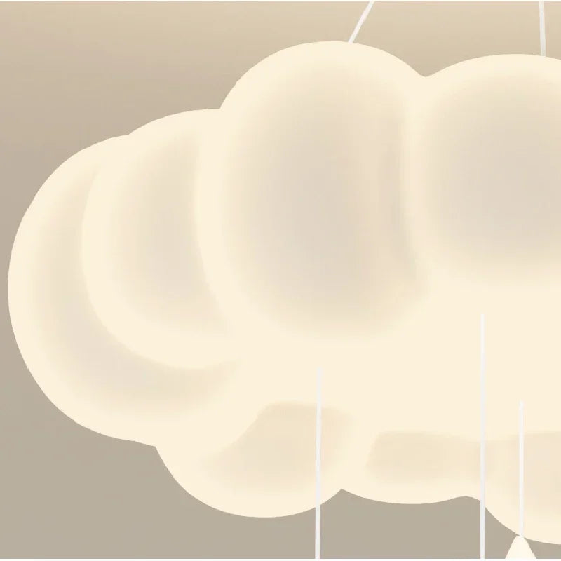 Modern Creative Circular Cloud Acrylic LED Ceiling Lamp Living Room Restaurant Bedroom Children Room Chandelier Home Decor Light