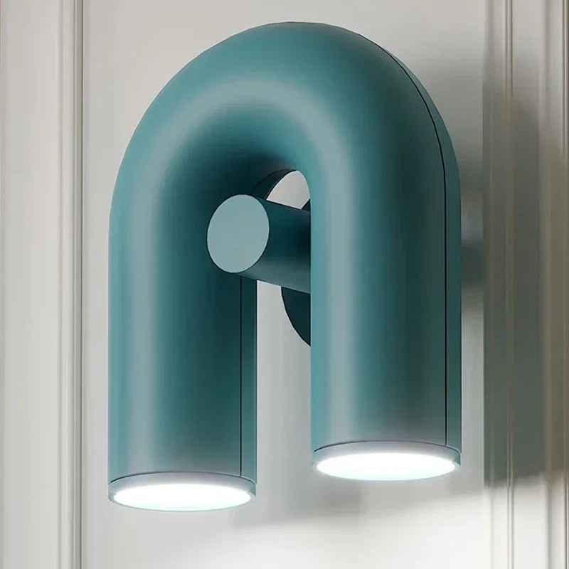 Modern U-Shaped LED Wall Lamp – Minimalist Italian Wall Sconce