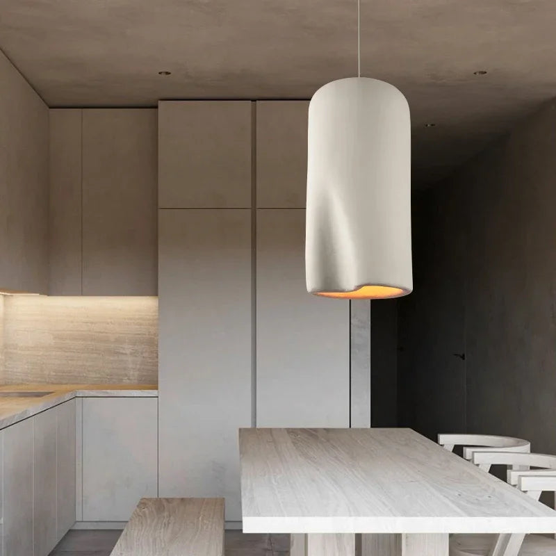 New Look Wabi-Sabi Art Pendant Lamp Lustre Restaurant Chandelier Homestay Decor Bedroom Loft Suspension Ceiling Light Fixture