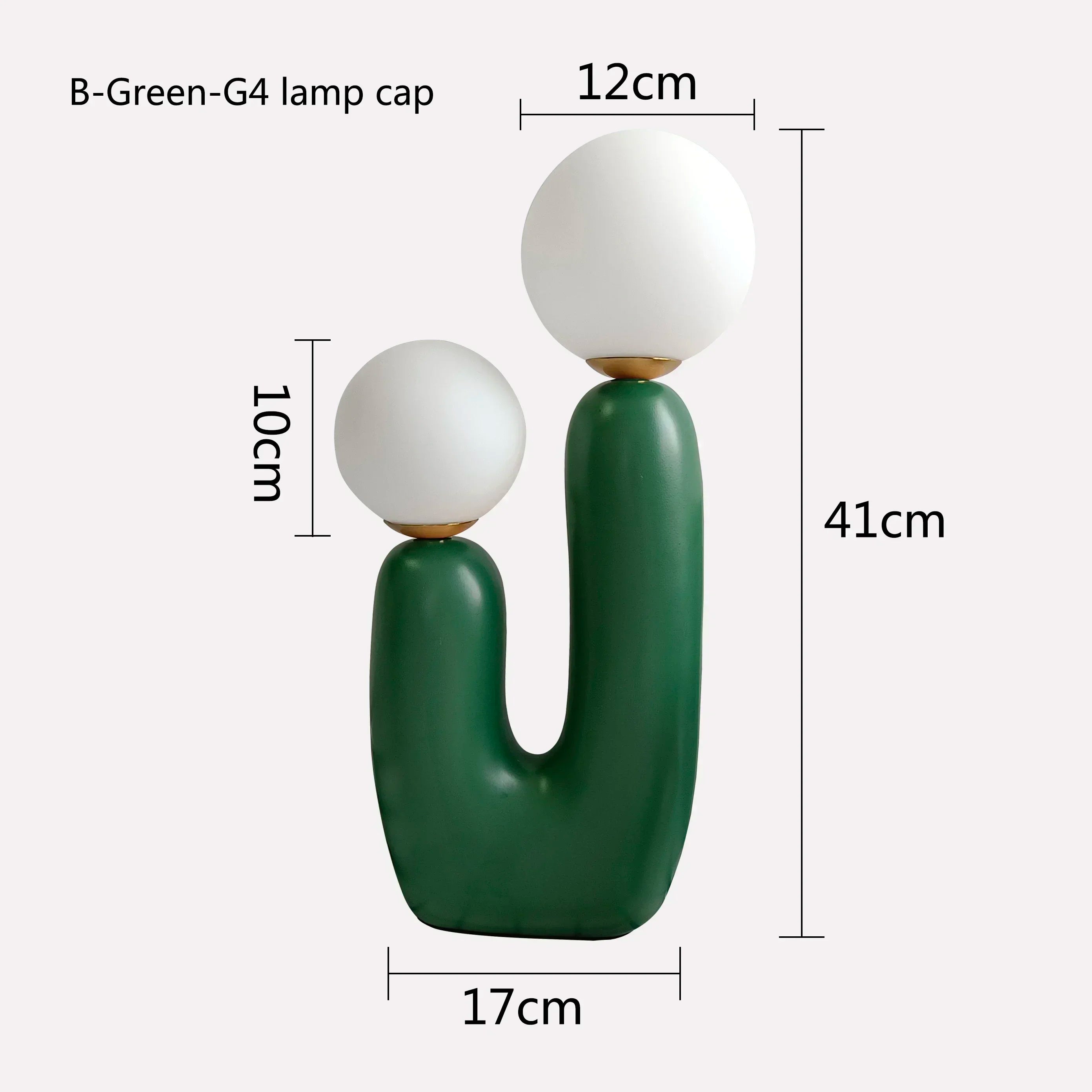 Nordic Dual Head Table Lamp LED – Modern Glass Bedside Lamp for Bedroom & Study